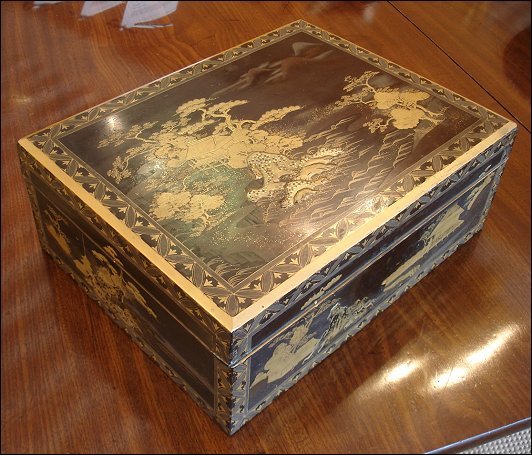 Meiji period bunko-bako or document box