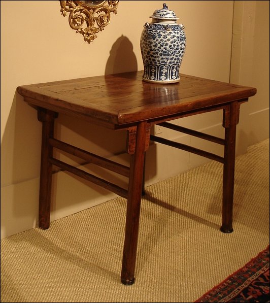 Chinese elm altar or side table